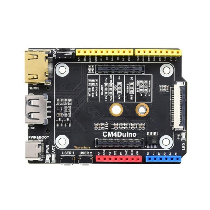 Для базовой платы CM4-Duino e USB M.2 поддерживает систему Ecology для RPI CM4