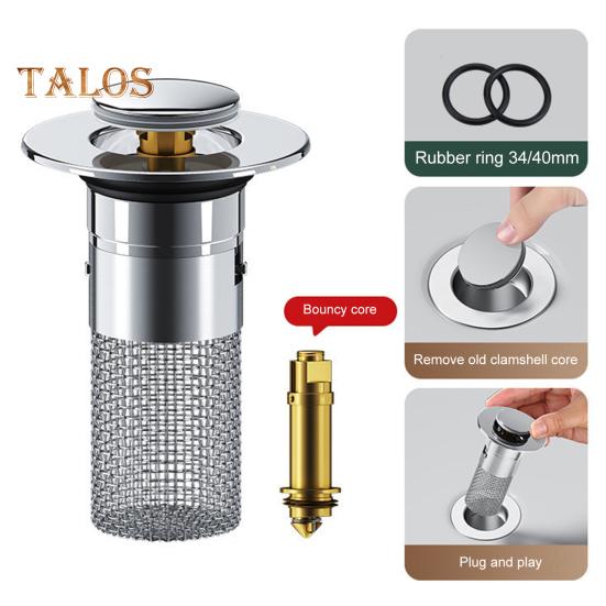 3/6 шт. Выдвижной сливной фильтр для раковины, заглушка для раковины из нержавеющей стали, корзина для фильтра, улавливатель волос, антиблокировочная корзина для фильтра