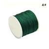 SHANGSHU 1 Roll 45mx0.88mm Nylon Cord Thread Chinese Knot Macrame Bracelet Braided Cord