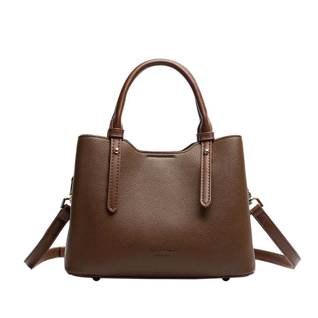 Handbag Contrasting Color Simple Shoulder Bag Daily Commuting Versatile Fashion Handbag Custom Bag