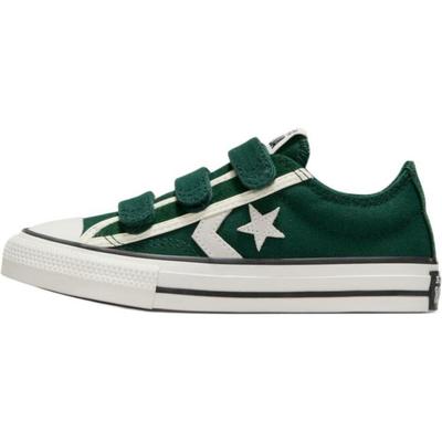 All Star Модные Удобные Низкие Кеды из Канваса Детские Кроссовки Зеленые A12305C
