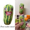 Soft And Colorful Watermelon Plush Toy With Special Sound Effects A Perfect Gift For Any Occasion