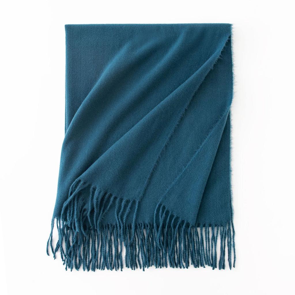 Cashmere Feel Scarf Autumn and Winter Korean Imitation Cashmere Girls High End Shawl Warm Scarf