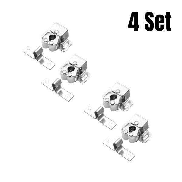 2-10 шт. Магнитные защелки для шкафа с нажимным механизмом, ограничитель двери, доводчик, стопор, демпфер, буфер для мебельной фурнитуры, аксессуары