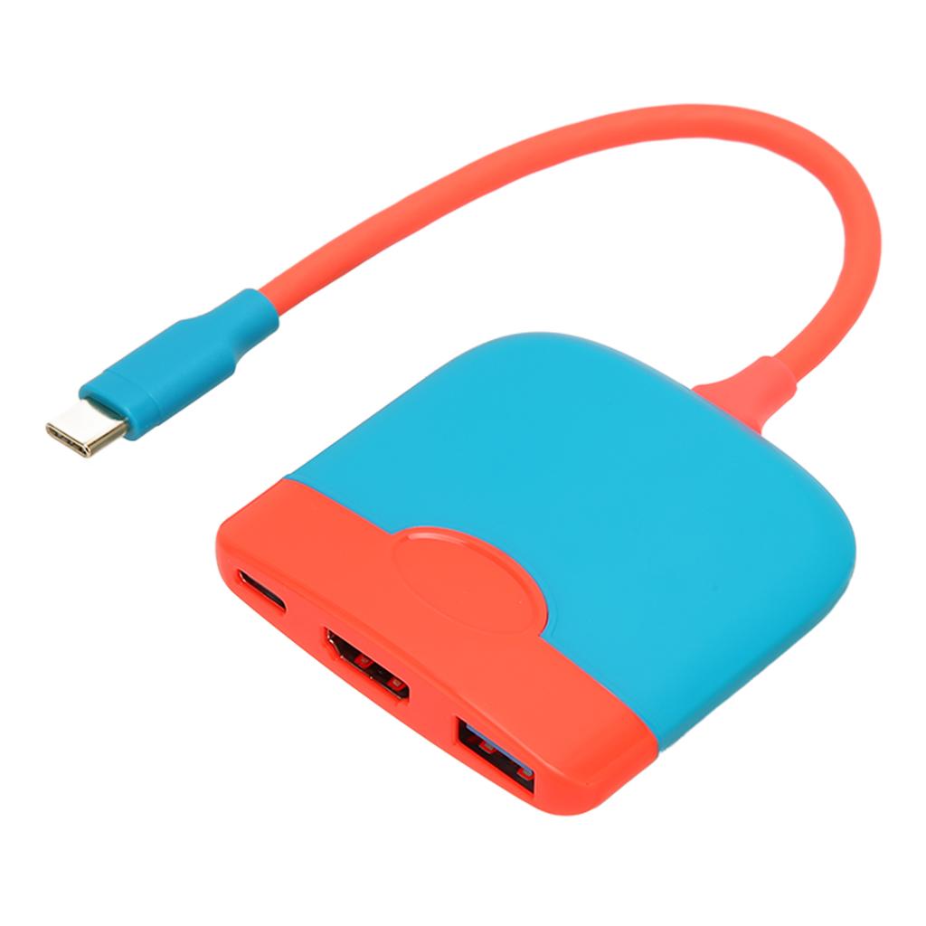Портативная док-станция для ТВ 4K USB3.0 PD Быстрая зарядка 3 в 1 Адаптер-хаб с интерфейсом HD Multimedia Do