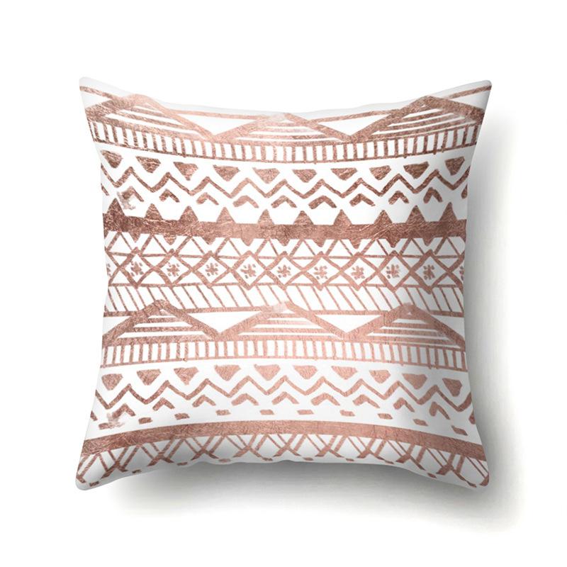 Polyester Pillowcase Automobile Decoration Home Printed Pillowcase Car Cushion Cover Bedside Pillowcase