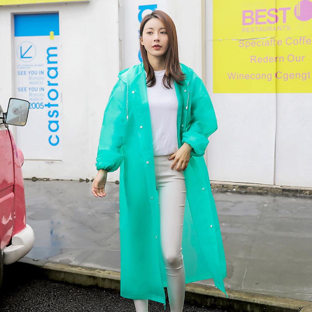 Модный топ унисекс, водонепроницаемый, с капюшоном, на шнуровке, на открытом воздухе, для путешествий, плащ, куртка, дождевик