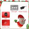 LED Lights Christmas Inflatable Dolls 3.5/6FT Blow Up Santa Inflatable Model Toys  Garden Lawn