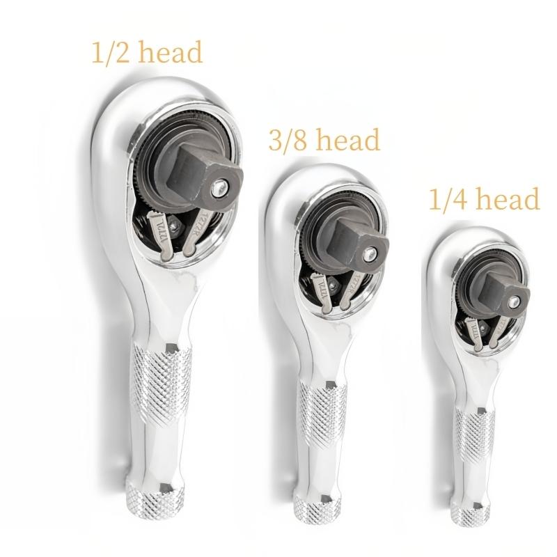 1 набор 1/4 3/8 1/2 дюйма привод короткий трещоточный ключ мини-трещотка ключ с быстросъемной головкой 72-зубчатый квадратный гаечный ключ