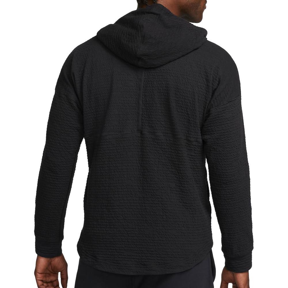 Nike Мужская футболка YOGA DRI-FIT с длинным рукавом 'Черный' DV9876-010
