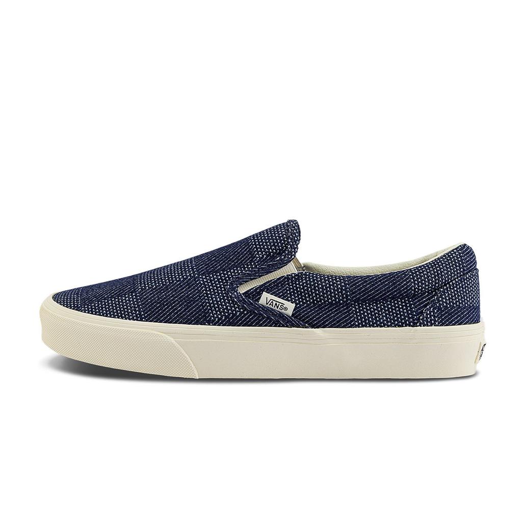 Vans Классические слипоны 'Шахматный деним темно-синий' Кеды VN0A2Z41NVY