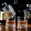 250ml Clear Carved Whiskey Crystal Cup Old-Fashioned Wine Drinking Glasses Japanese EDO Whisky Tumbler XO Cognac Brandy Beer Mug