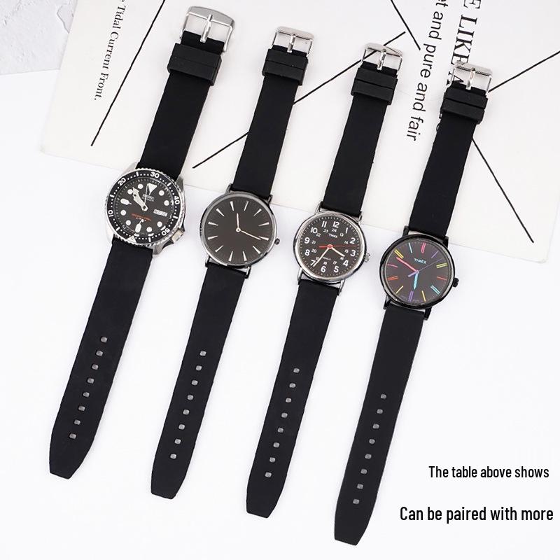 Водонепроницаемый силиконовый ремешок для смарт-часов с быстрой заменой 16-28 мм