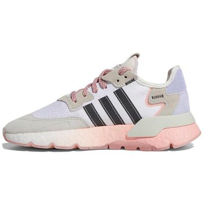Adidas Originals Nite Jogger 'Белый Коричневый Розовый' Женские FV8431