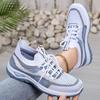 Shoes Women's Large Size Sports Shoes Flying Woven Mesh Shoes Shallow Mouth Lightweight Casual Shoes Comfortable Women's Shoes Versatile Single Shoes