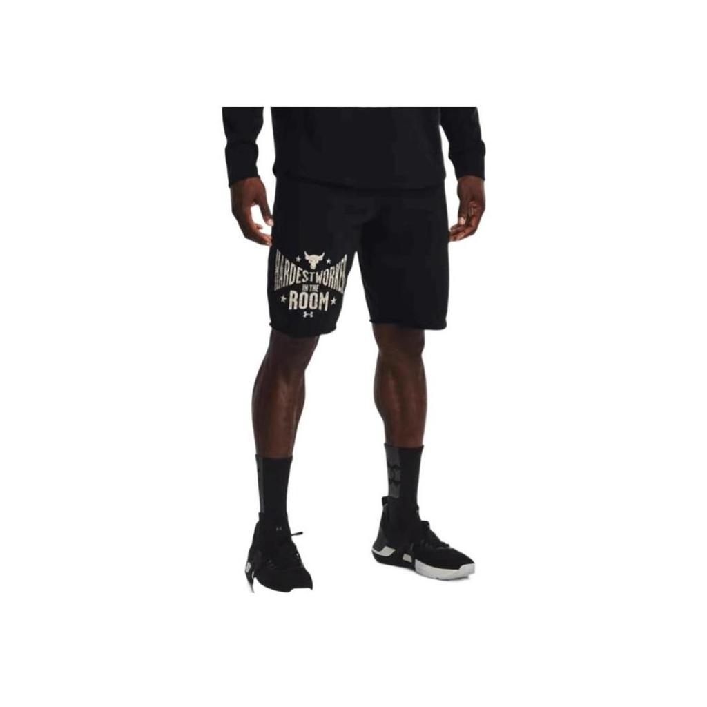 Under Armour Мужские тренировочные шорты Project Rock Черные 1370459-001