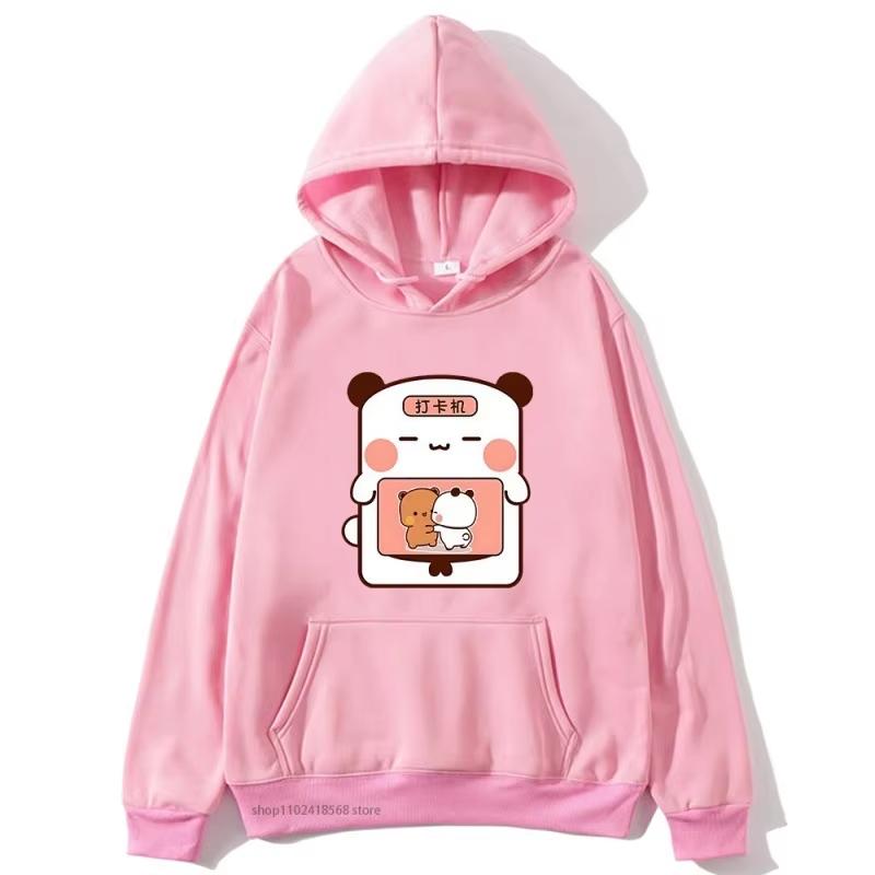 Bubu and Dudu Anime Hoodie Men Women Sweatshirt Print Unisex Streetwear Hip Hop Style Autumn Winter Fashion Tops Clothes Male