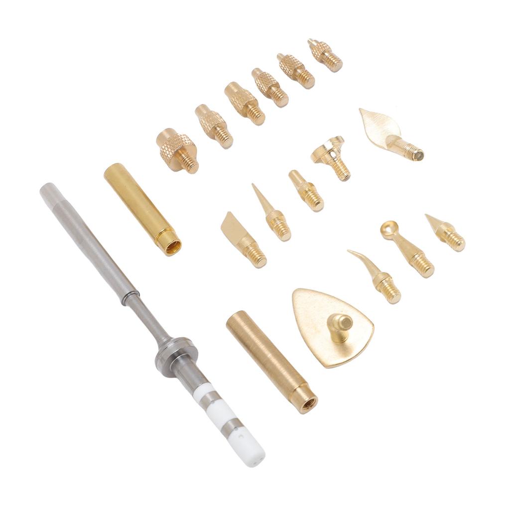Инструмент для установки термозакладных 3D-печать Инструмент для сглаживания Набор Наконечник для термозакладных для финишной обработки модели