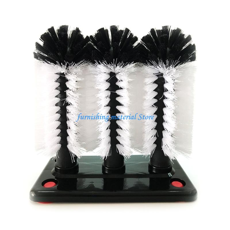 Y5GD Очиститель для стаканов с барной стойкой для раковины, Щетка-мойка для бутылок с основанием на присоске для кухни с основанием на присоске, Инструменты для чистки