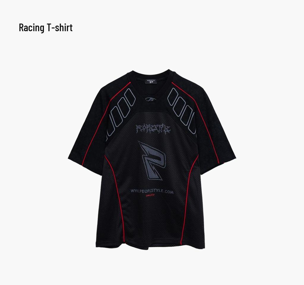 Мужская ретро дышащая быстросохнущая футболка Ice Degree для бейсбола, мотоспорта и велоспорта