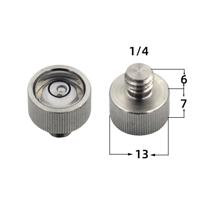 Маленький уровень Bullseye Spirit Level Nivel Bubble Bead с винтом M6 M10 1/4 3/8 дюйма Инструмент для выравнивания с гвоздем диаметром 13 мм 15 мм 18 мм 1 шт.