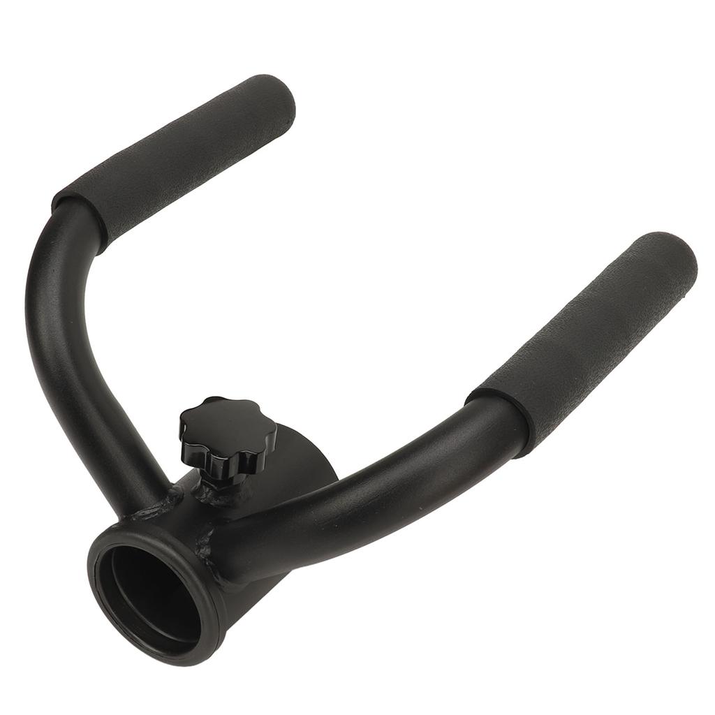 Т-образный гриф для тяги штанги, железная рукоятка высокой прочности, Т-образная насадка для тяги, для становой тяги, бицепсов, приседаний, тяжелой атлетики