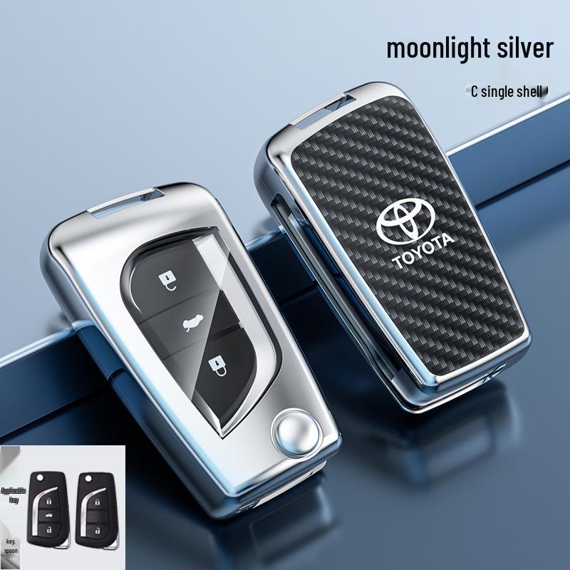 Футляр для ключа Toyota: Подходит для Prius, Mirai, Corolla, Camry и RAV4.