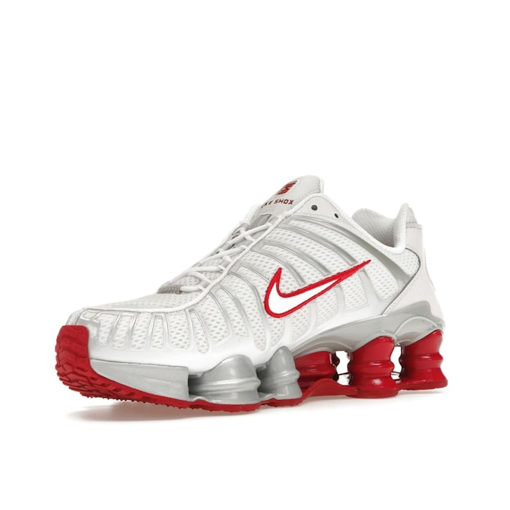 Nike Shox TL Platinum Tint Gym Красные женские кроссовки Белые FZ4344-001