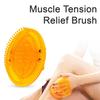 Meridian Massage Brush Handheld Full Body Massage Brushes with Round Bristles