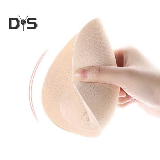 Bra Pad Ultra Thick Good Breathability Bra Insert Triangle Sponge Push Up Bra Pad Women Invisible Insert Swimsuit Bikini Breast Enhancers Chest Cup