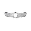 Серебристая передняя решетка радиатора Star для Mercedes-Benz CLS-Class W219 2008-2010