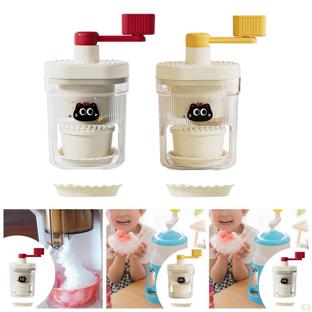 Ручная дробилка льда для приготовления смузи дома или на вечеринках