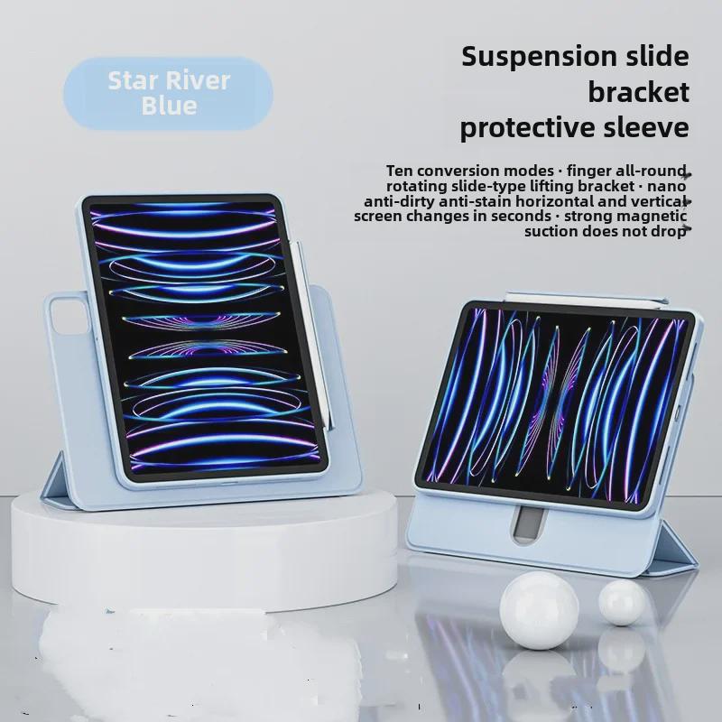 iPad Air 5/4 Slim Protective Cover with Pen Slot - Fits Pro 11" and Apple 10th Gen Tablets