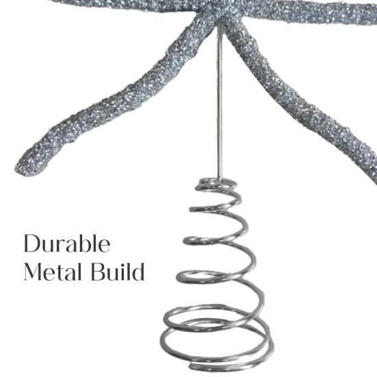 9,8" Бант со стразами Верхушка для елки Золотой/Серебряный Бант со стразами Верхушка для елки Украшение для Рождества Праздника Свадьбы Вечеринки по случаю дня рождения Декор