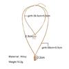 Classic Cross Multi-layer Necklace Jesus Virgin Mary Chain Pendant Necklace for Women Jewelry Gift