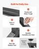 Table Legs, 740 x 610 mm (H x W) Steel Furniture Legs, 1000 kg Max Load Heavy Duty, Easy Installation, Stable for Home Office Desk DIY, Coffee Dinner
