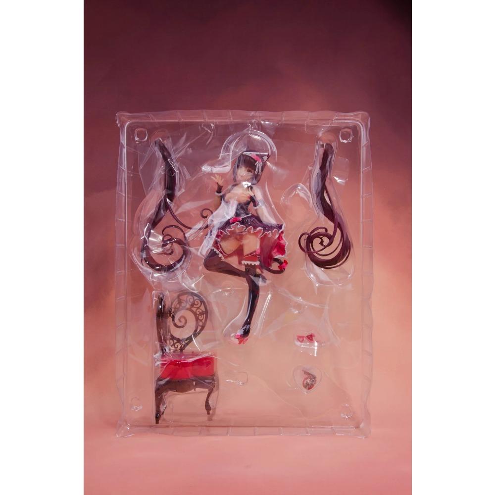 24СМ Аниме NEKOPARA Фигурка Шоколад Ваниль Экшн-фигурка Кошачий Стиль Модель ПВХ Статические Игрушки Подарок Кукла Магазин Кошка-Горничная Открыт! ч