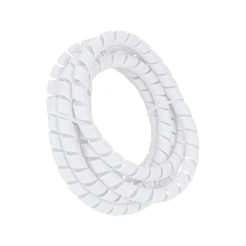 8ммx2м Спиральная оплетка для кабеля, органайзер для проводов, защита для тормозного троса электросамоката, полипропиленовая защитная оплетка для проводов