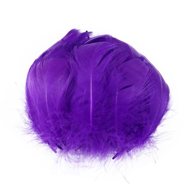 Натуральное гусиное перо 5-8 см, белый шлейф для изготовления ювелирных изделий, серег, свадебных украшений, перья для завязывания мух, 100 шт.