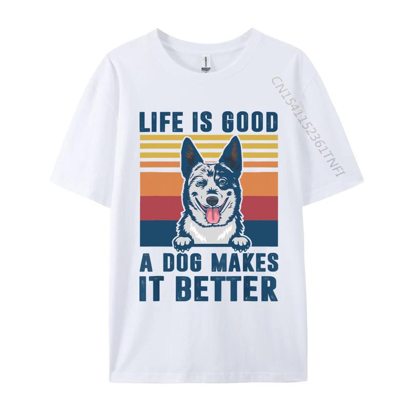 Australian Cattle Dog Tshirts American Style Vintage T Shirts Unisexs Tops T Shirt TeeShirts Special T Shirt