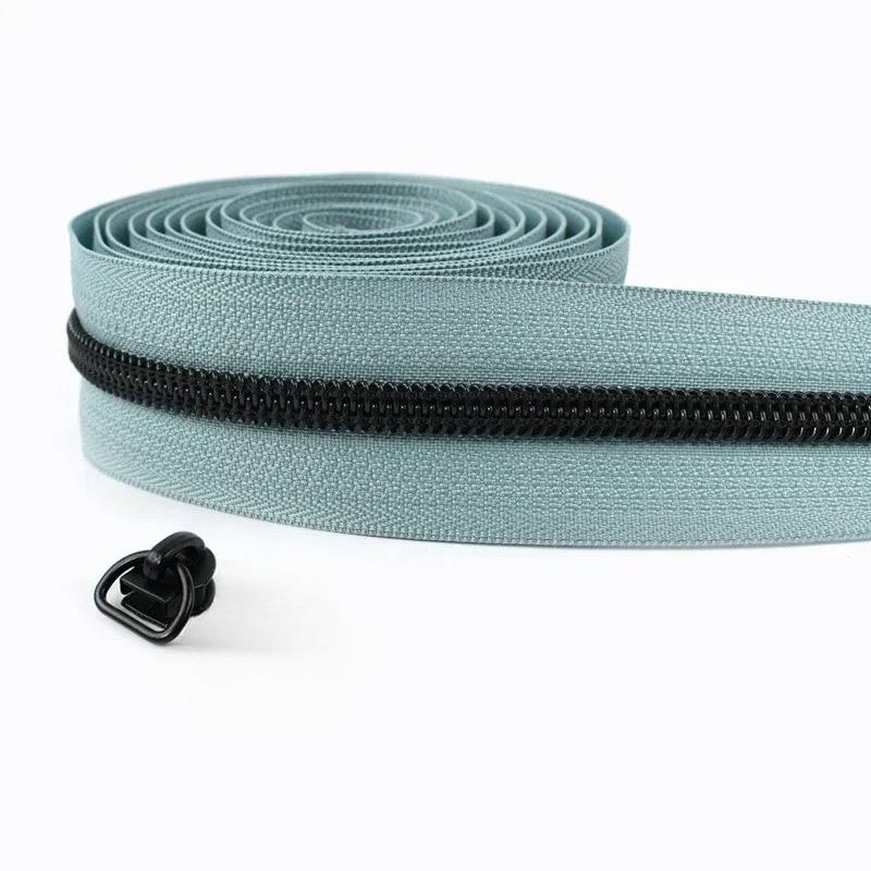 1-5 м 5# Нейлоновые молнии Meetee со слайдерами-пуллерами для молнии, тесьма для молнии для сумки, куртки, пластиковая спиральная молния, швейные аксессуары