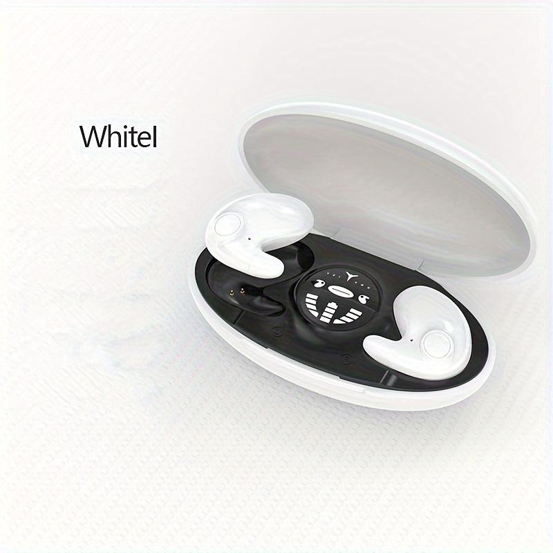 Беспроводные наушники для сна — ультратонкий дизайн, двойной микрофон с шумоподавлением, низкая задержка, внутриканальные спортивные наушники с сабвуфером, подходящие для игр