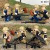 8pcs Hire Military M8071 Small Particle Building Blocks To Splice Special Army Doll Toys