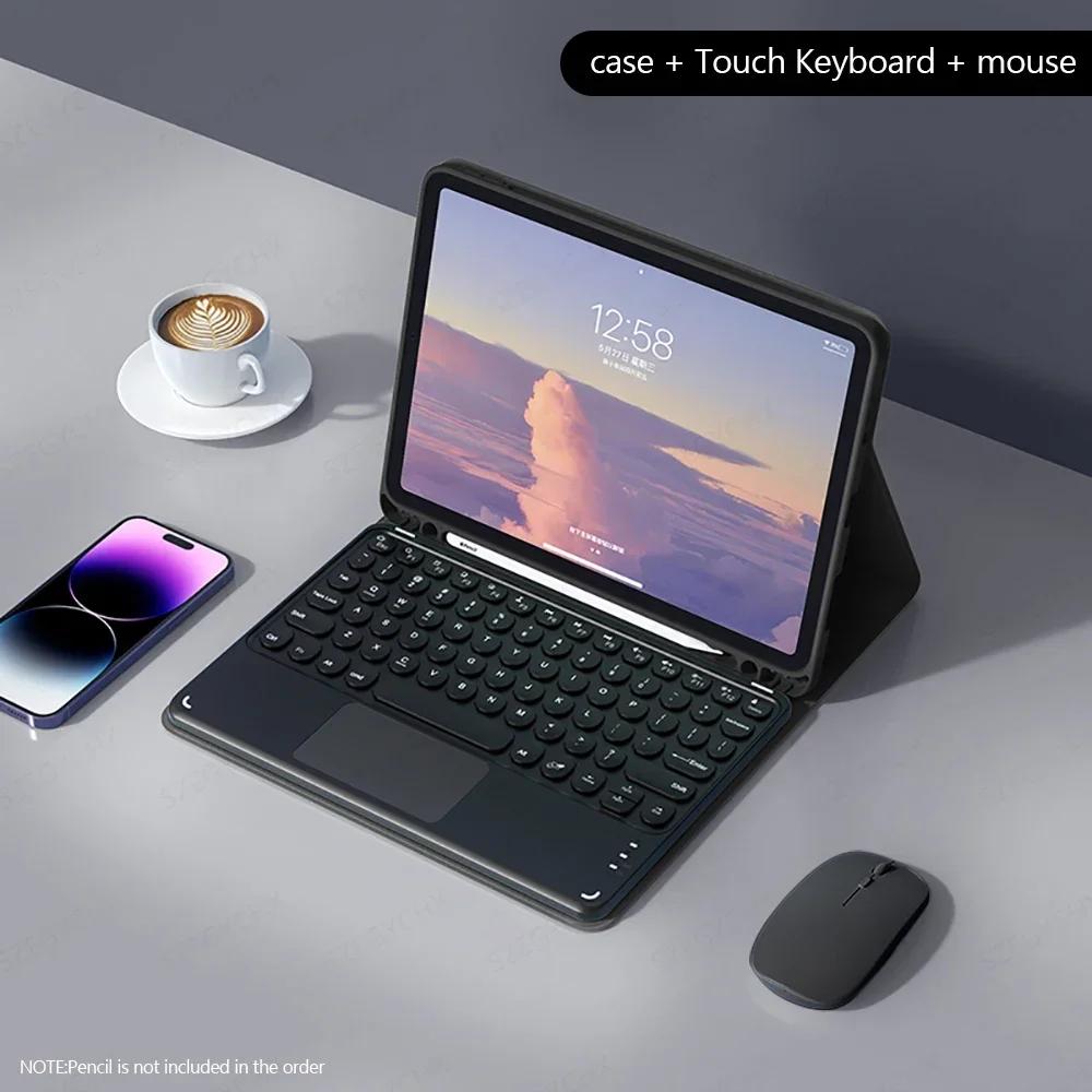 Для нового Xiaomi Redmi Pad 2 11 дюймов 2025 Bluetooth-клавиатура-чехол для Mi Redmi Pad 2 2025 Чехол-клавиатура с тачпадом Funda