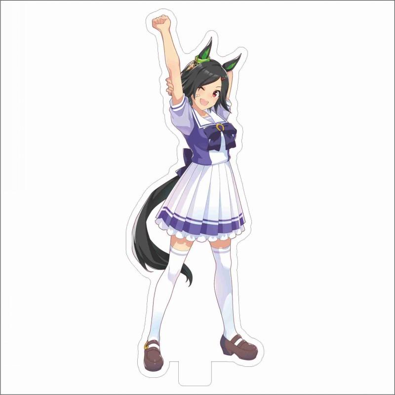 Япония красивая дербиль 15 см персонажи мультфильмов акриловая двухсторонняя подставка модель каваи милая офисная декоративная панель постоянные поклонники записи