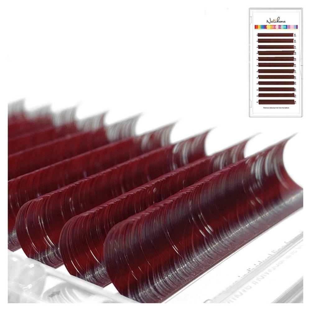 Caramel Colored Caramel Colored Lashes Mink Individual Eyelashes False Eyelashes Lashes Extension
