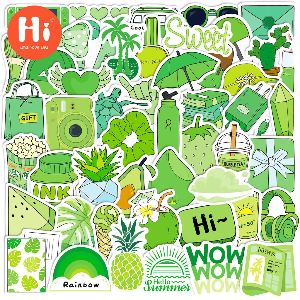 50 шт. новые наклейки, милые наклейки для ноутбука, наклейки для мобильных телефонов