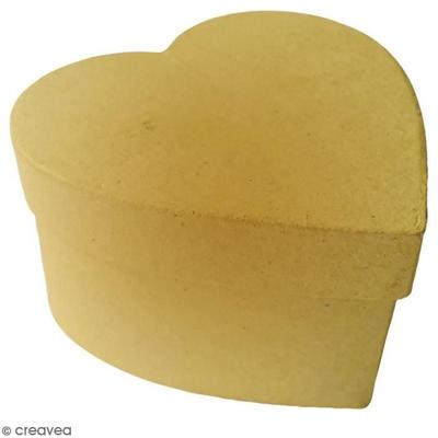 Коробка для украшения - GRAINE CRÉATIVE - Сердце - 9 x 8 x 5 см - Бежевый