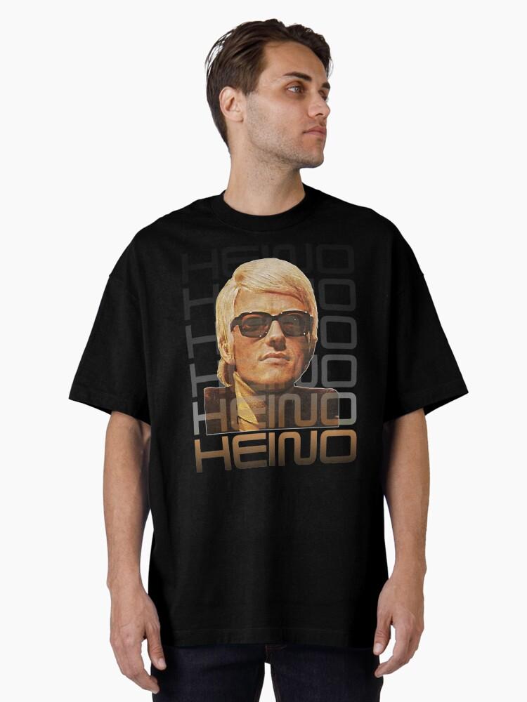 Heino Retro Heino Tribute Art Volksmusik Icon Oversized T-Shirt