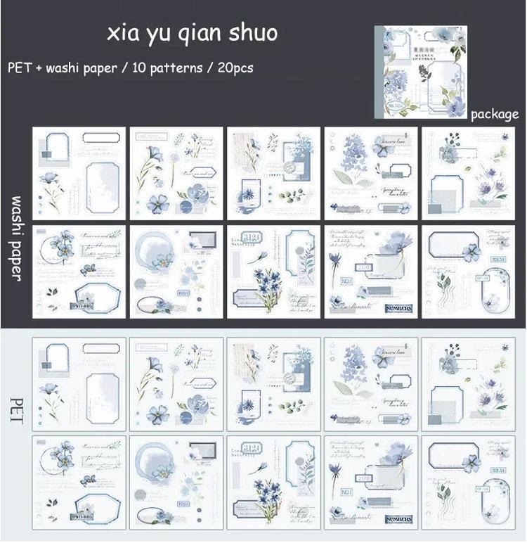 40 шт./компл. четырехсезонный тематический двойной материал, вырезанный цветочный бордюр, наклейка, книга, сделай сам, мусорный журнал, принадлежности для скрапбукинга, принадлежности для ведения журналов